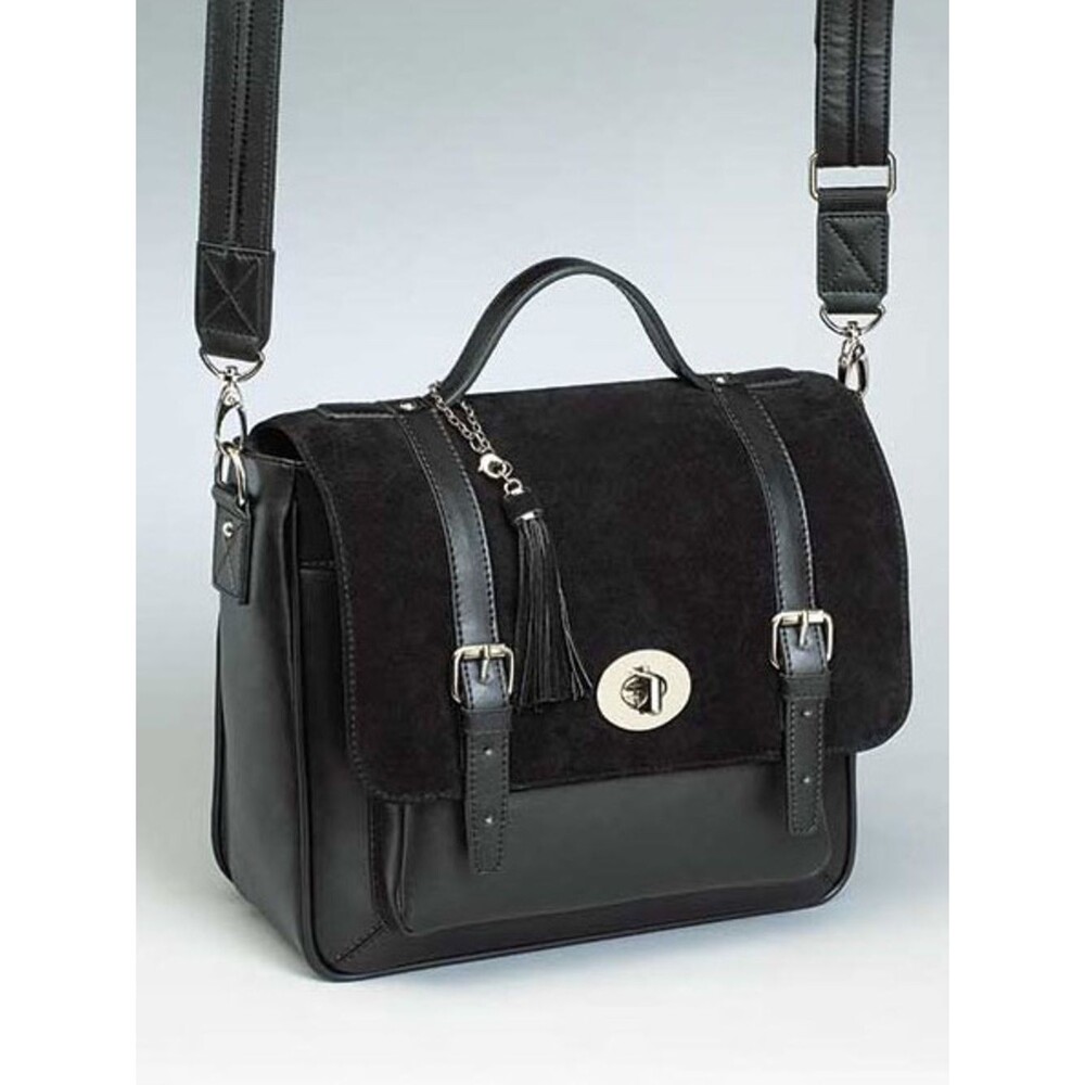 Gun Tote'n Mamas Western Cowhide Leather Satchel Concealed Carry Purse Crossbody
